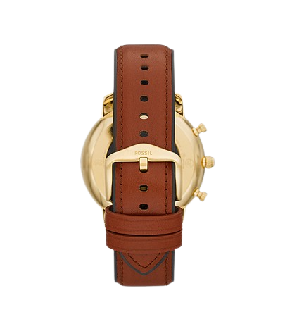 Fossil Hybrid Smartwatch Brown Leather Men's Watch - FTW7025